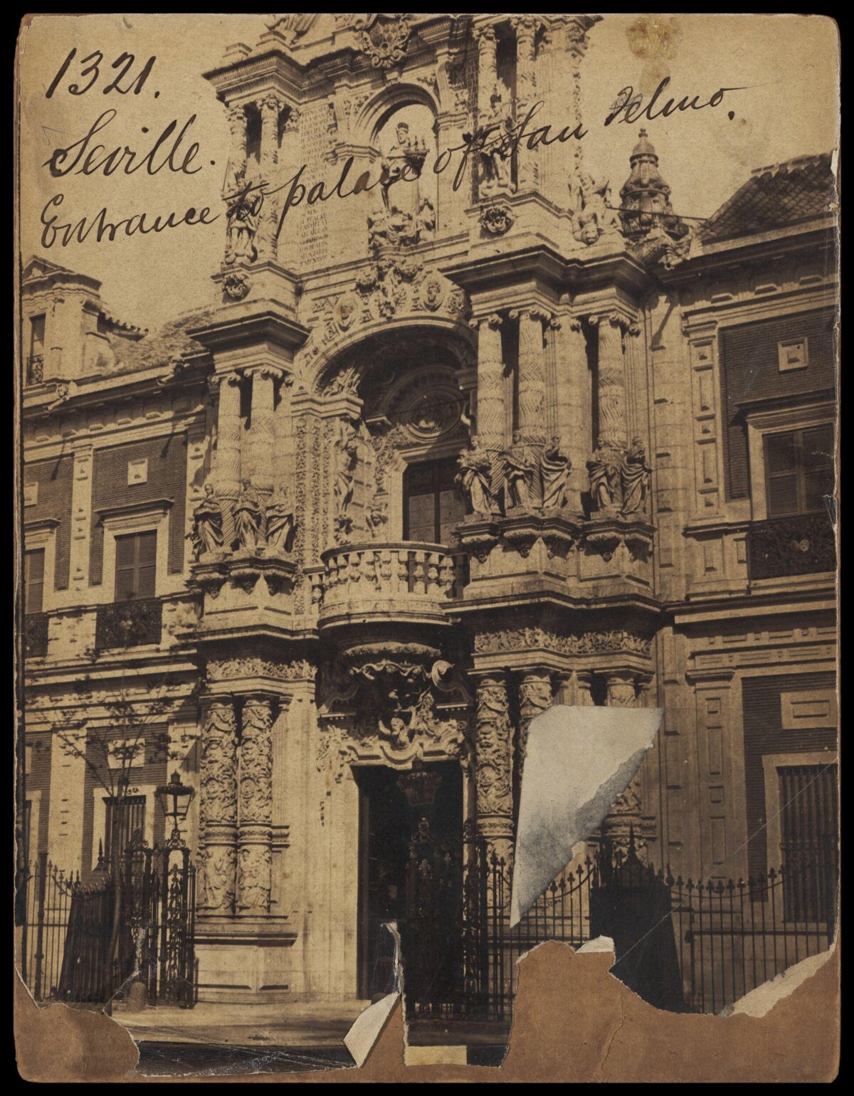 Entrance of San Telmo Palace, Seville