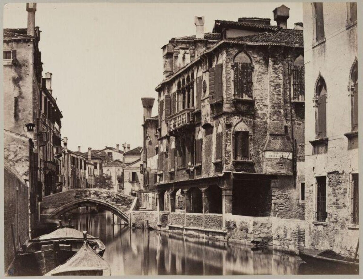 Vintage Venice Canal View