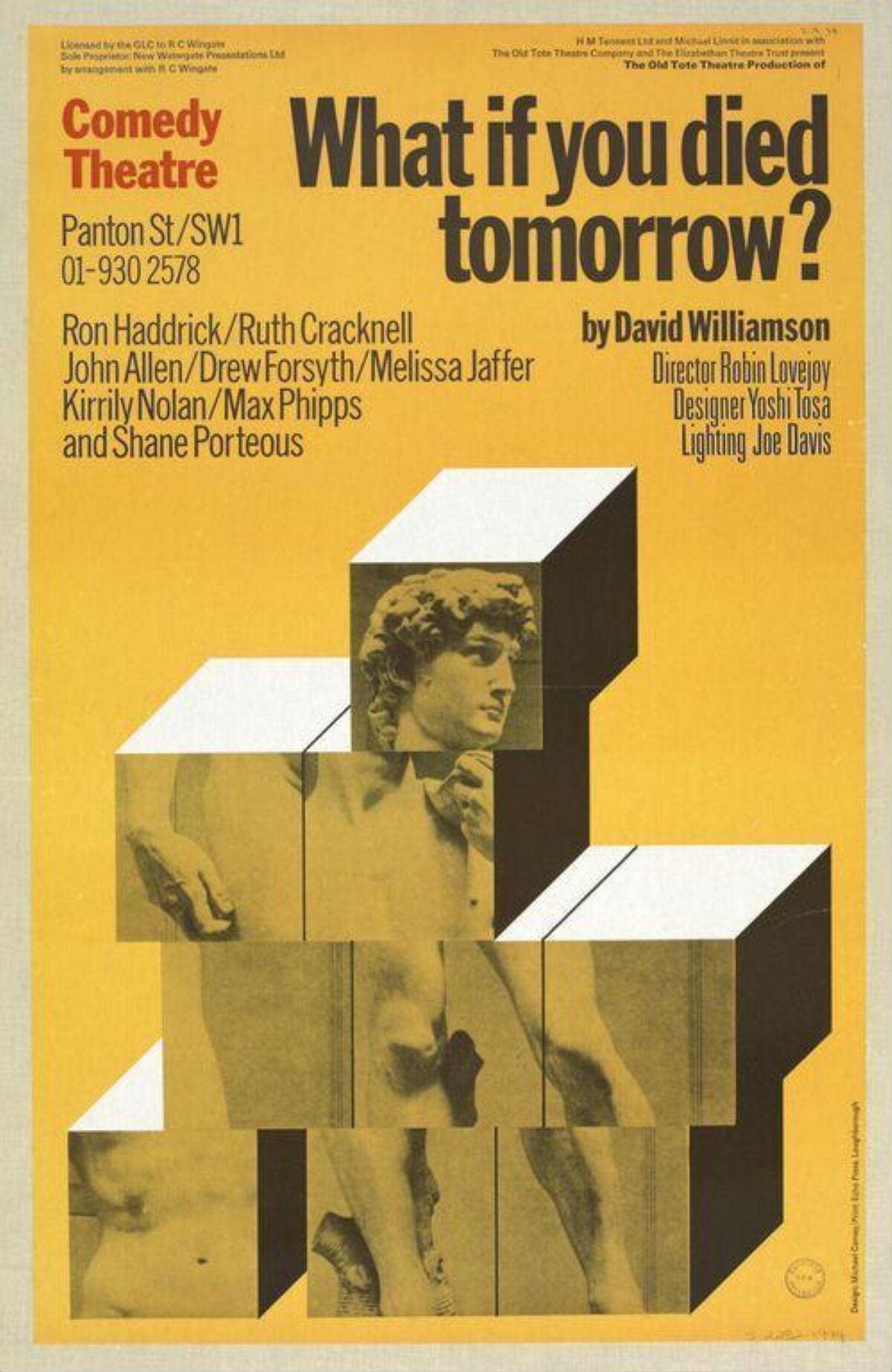 What If You Died Tomorrow Theatre Poster