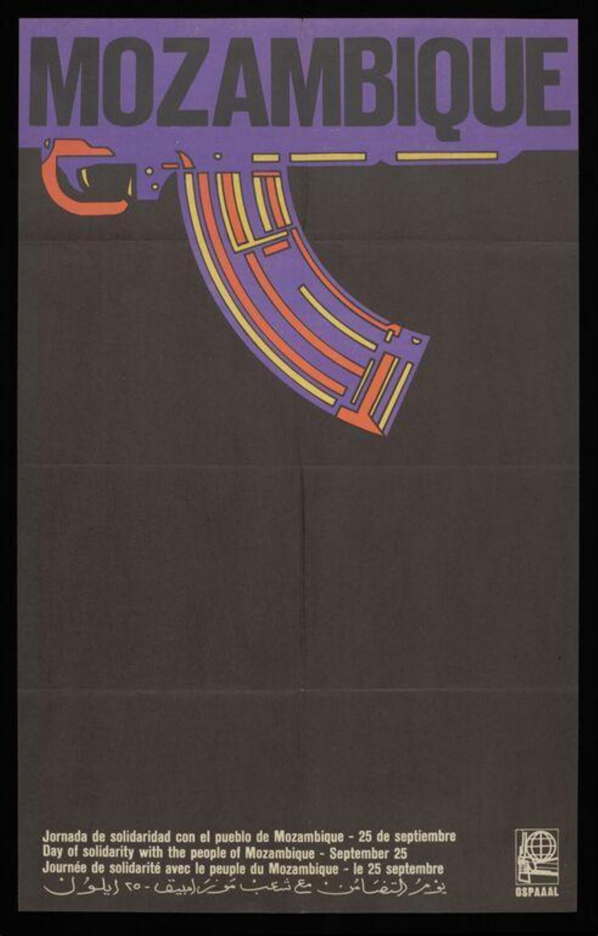 Mozambique Solidarity Day Poster