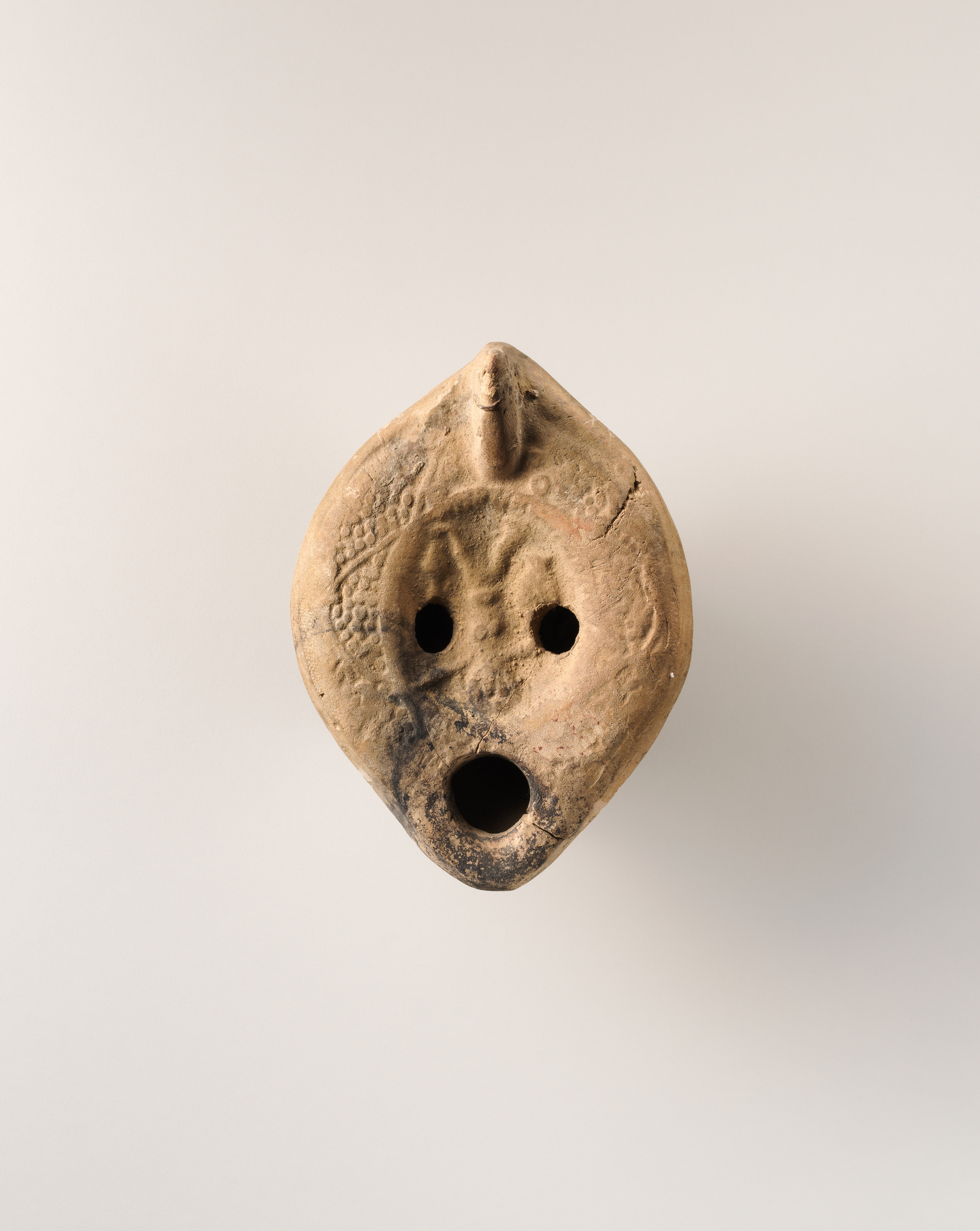 Ancient Terracotta Oil Lamp