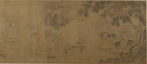 Ancient Chinese Arhat Painting
