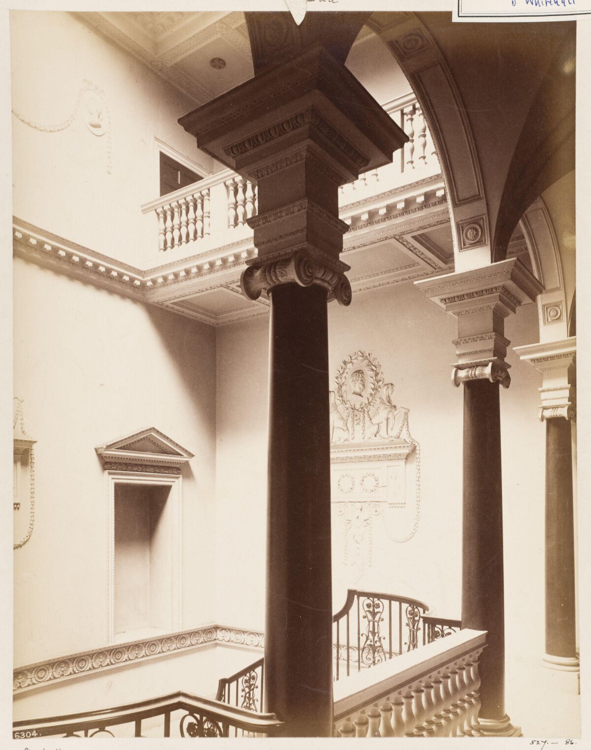 Historic Classical Building Staircase Hall