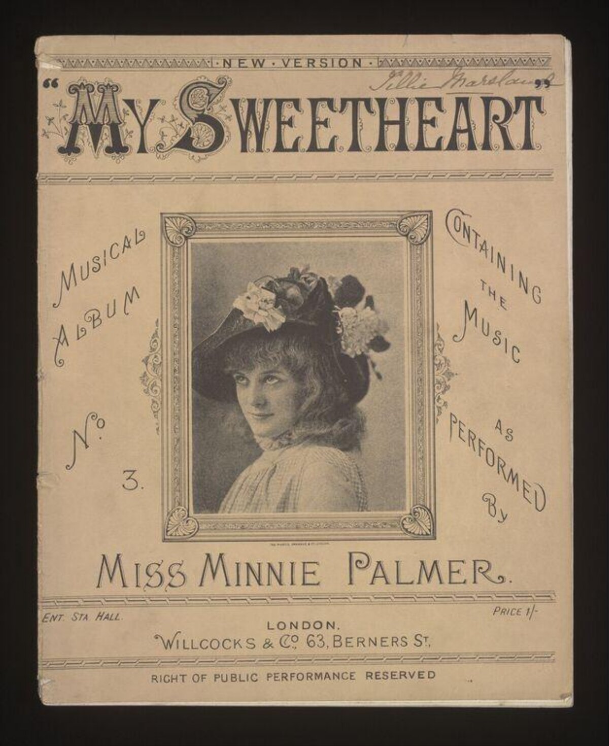 Vintage My Sweetheart Sheet Music Cover — Book Covers
