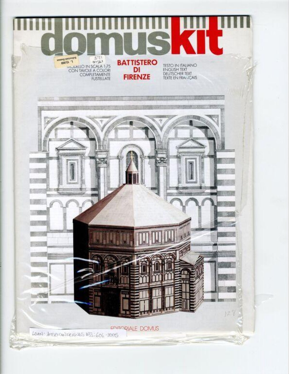 Domus Kit Florence Baptistery Model Kit