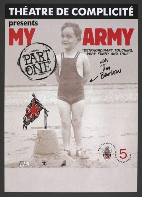 My Army Part One Theatre Poster