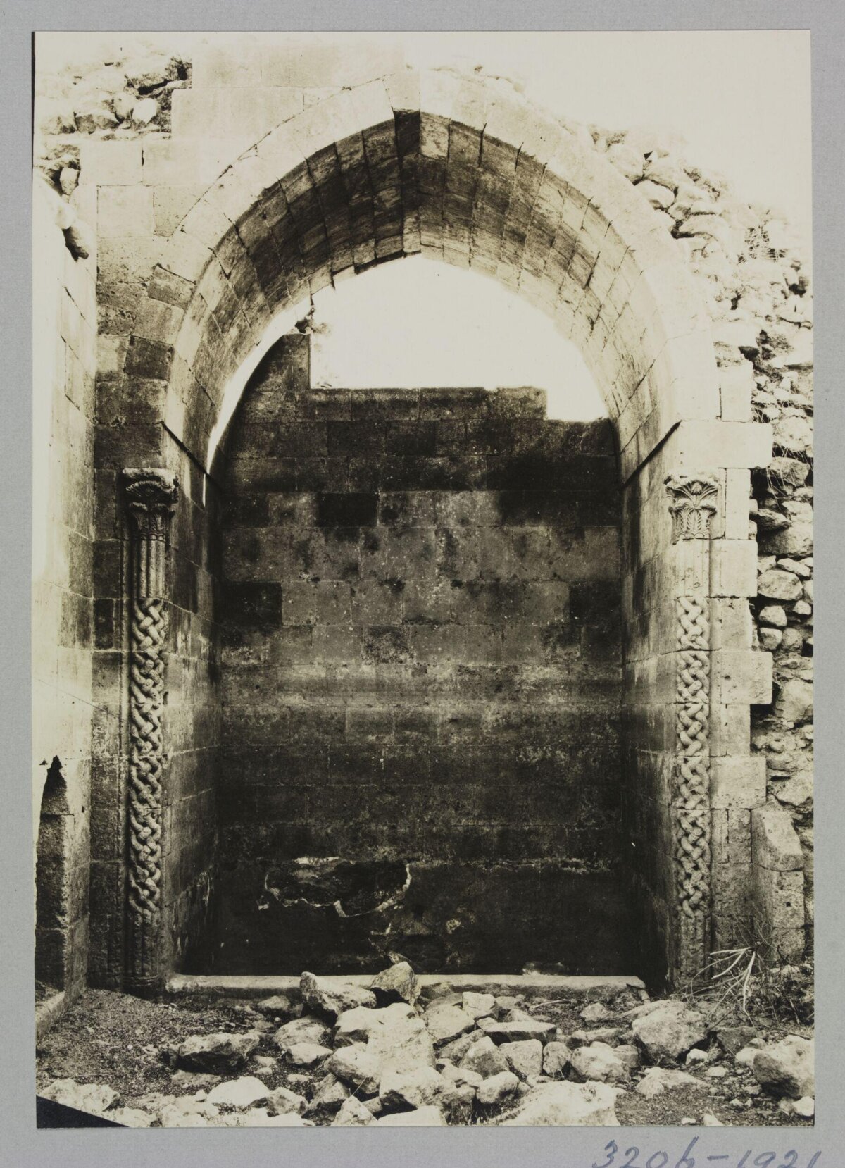 Ancient Ruined Stone Archway