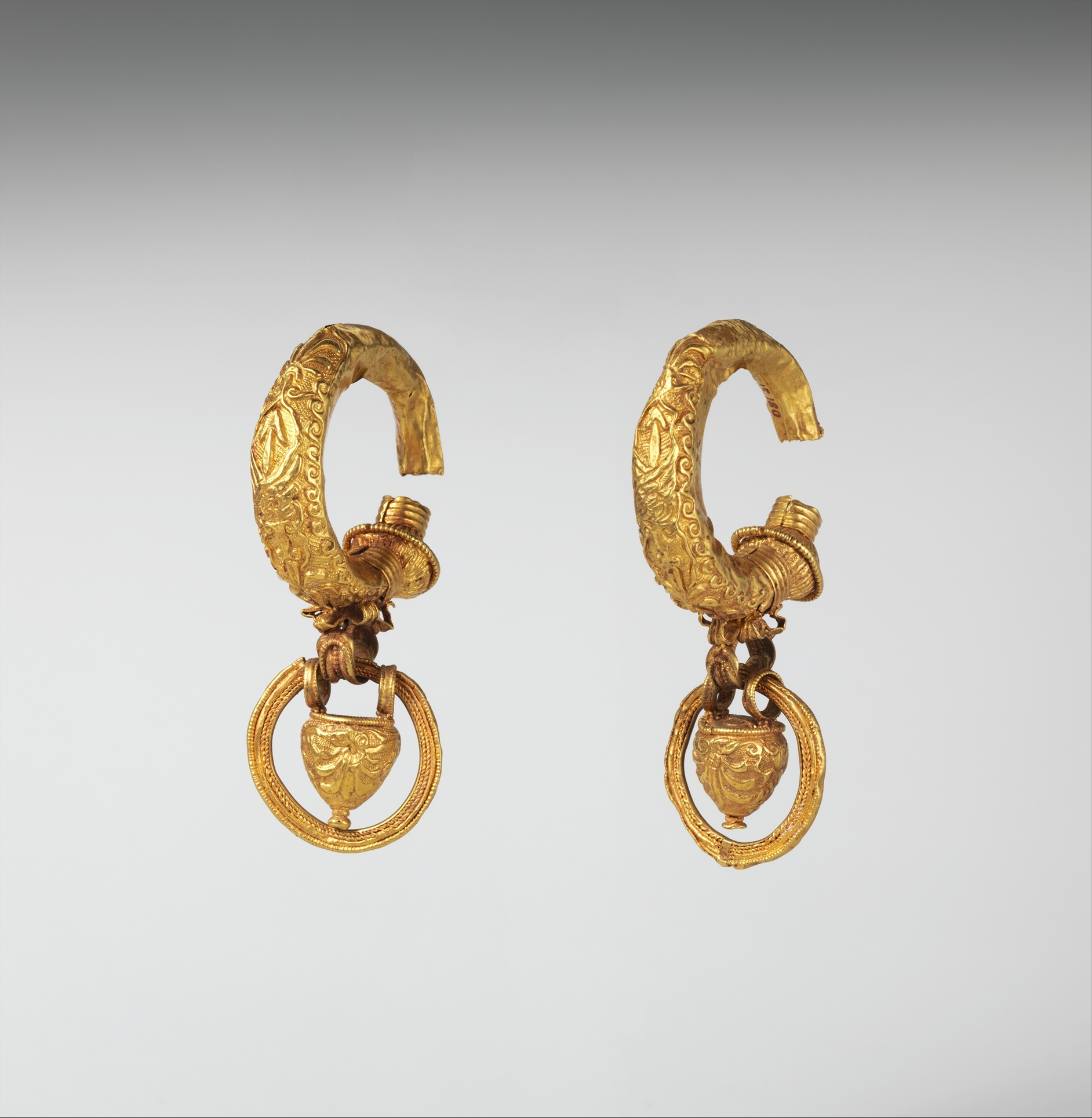 Pair of Ancient Gold Earrings