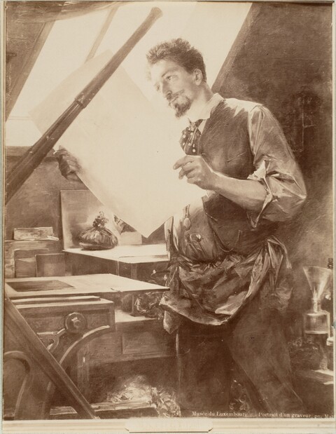 Portrait of an Engraver