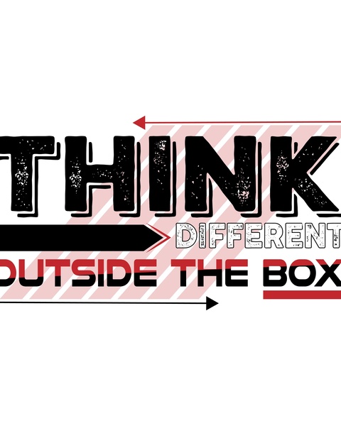 Think Outside The Box Motivational Quote