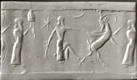 Ancient Mythological Relief Carving