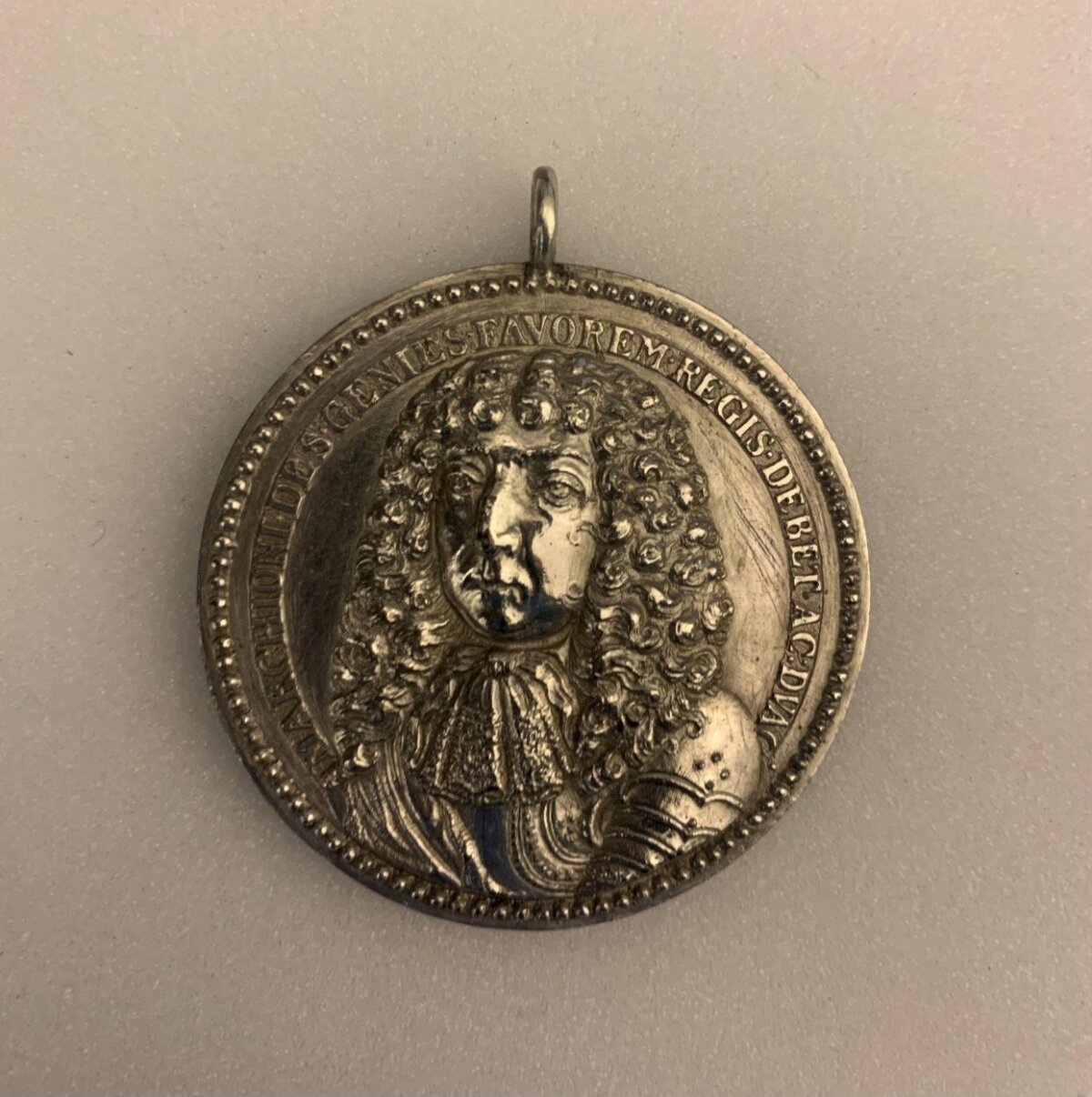 Antique Silver Portrait Medal