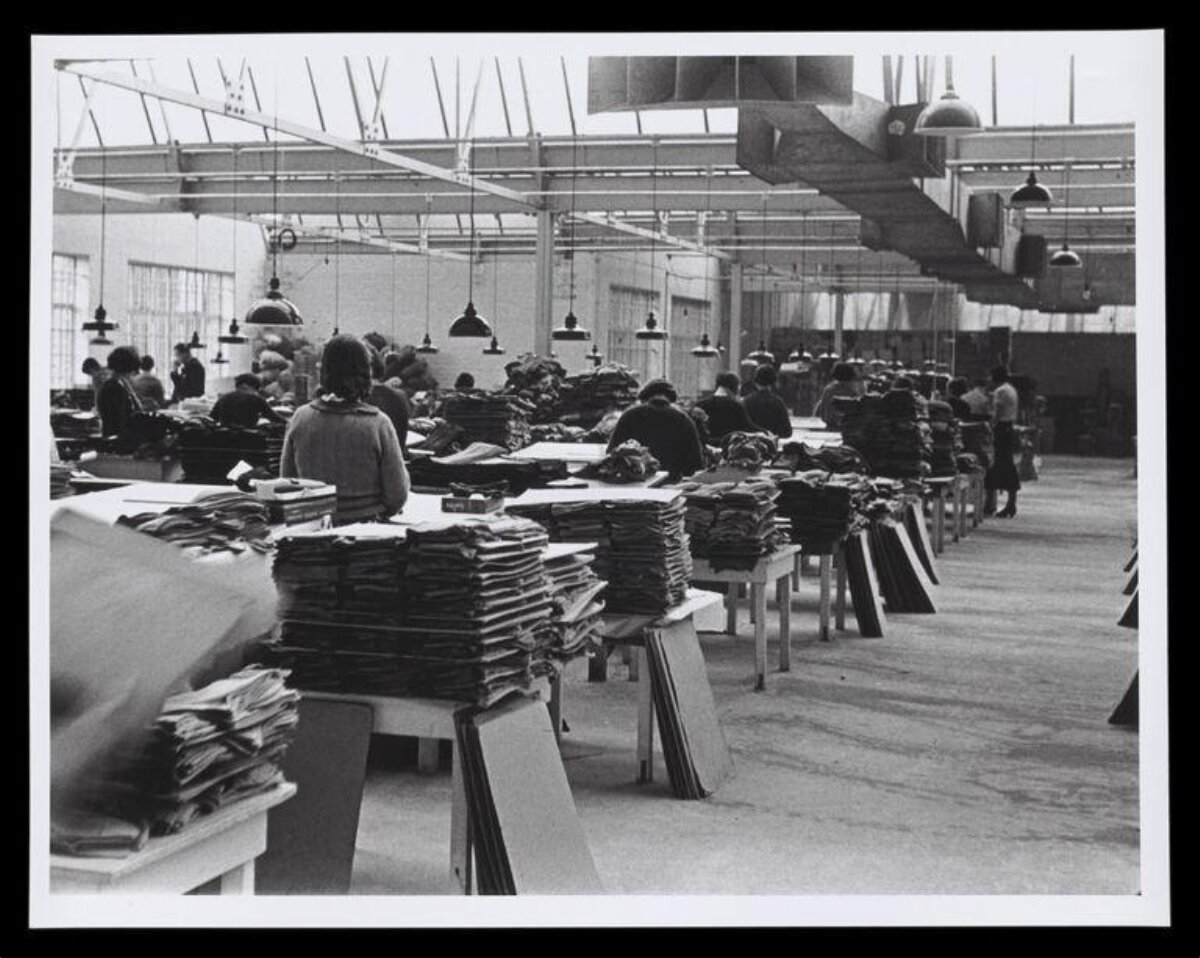 Vintage Garment Factory Workshop