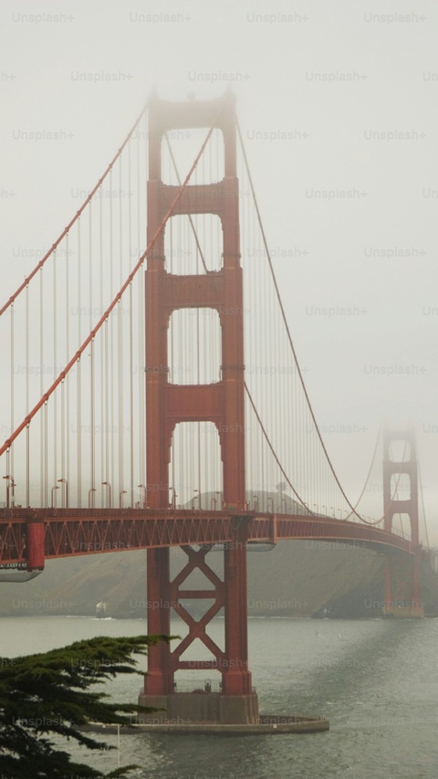 Golden Gate Bridge in Fog