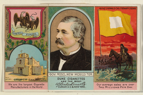 Vintage Duke Cigarettes New Mexico Trade Card