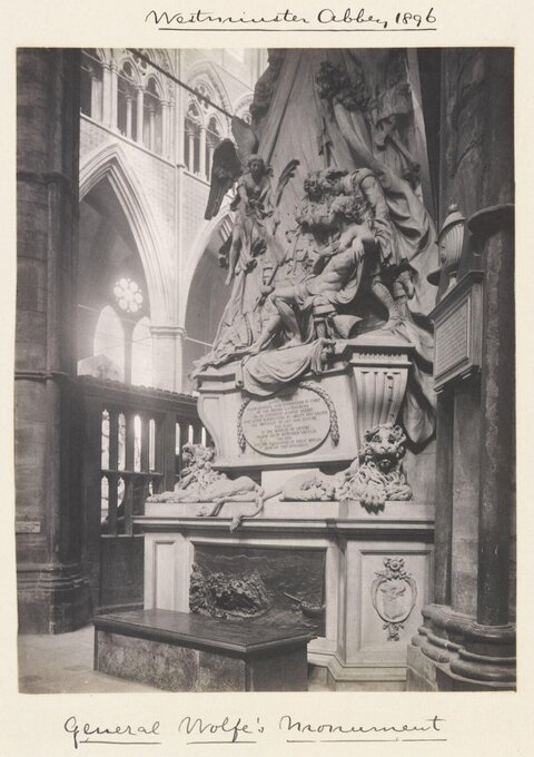 General Wolfe's Monument in Westminster Abbey
