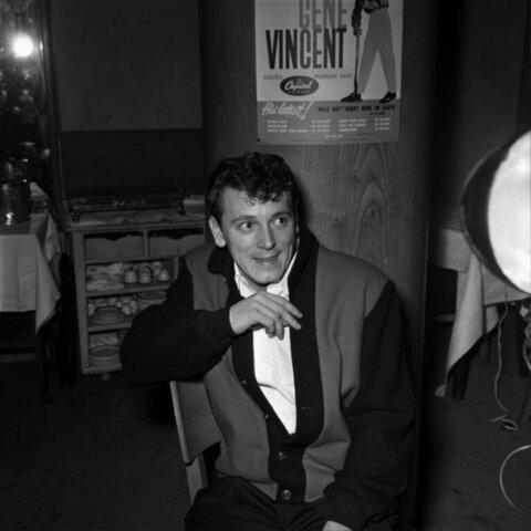 Gene Vincent Backstage Portrait