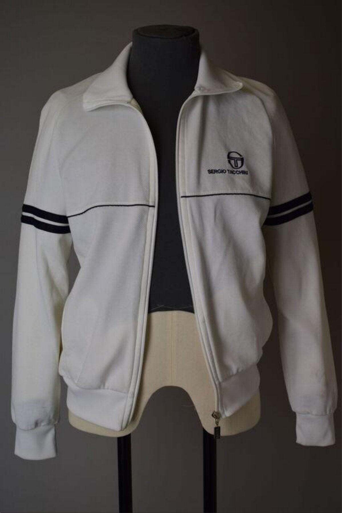White Sergio Tacchini Track Jacket