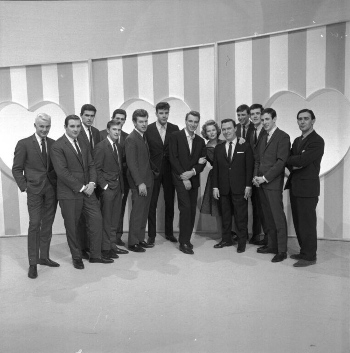 Vintage Group Portrait of Men in Suits