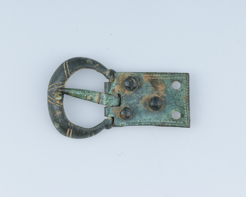 Ancient Bronze Belt Buckle