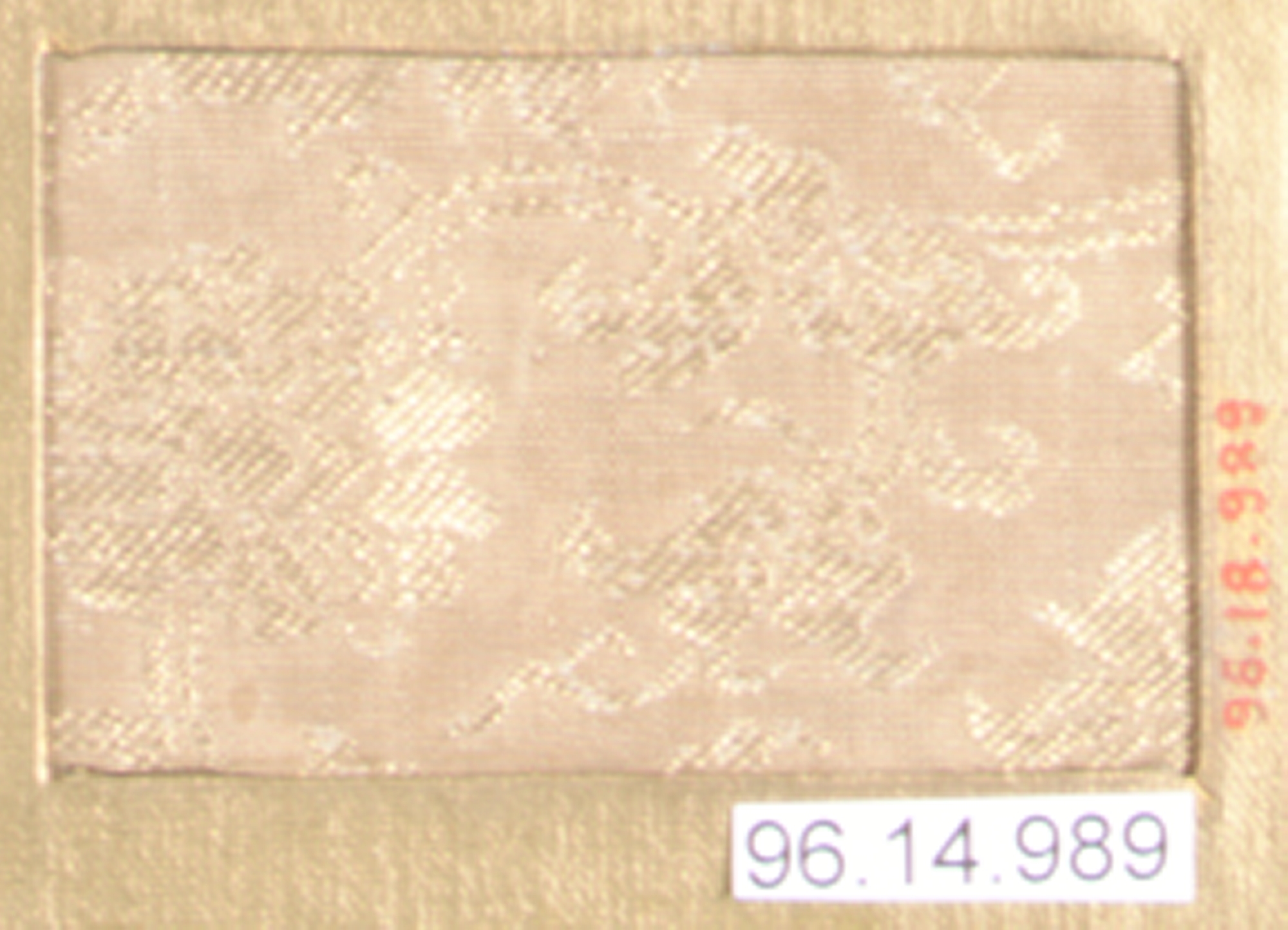 Archived Textile Sample Swatch
