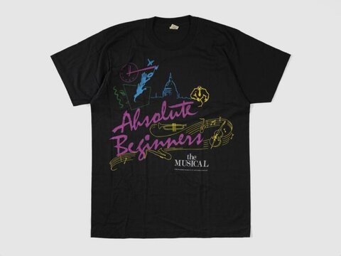 Absolute Beginners Musical Black T-shirt