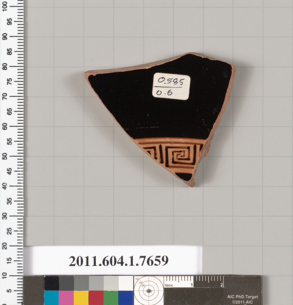 Ancient Greek Pottery Fragment