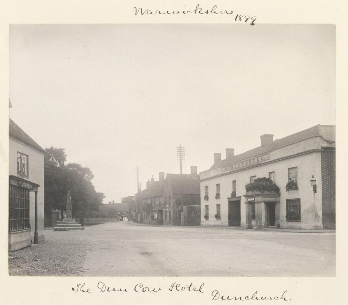 1899 Dun Cow Hotel Dunchurch