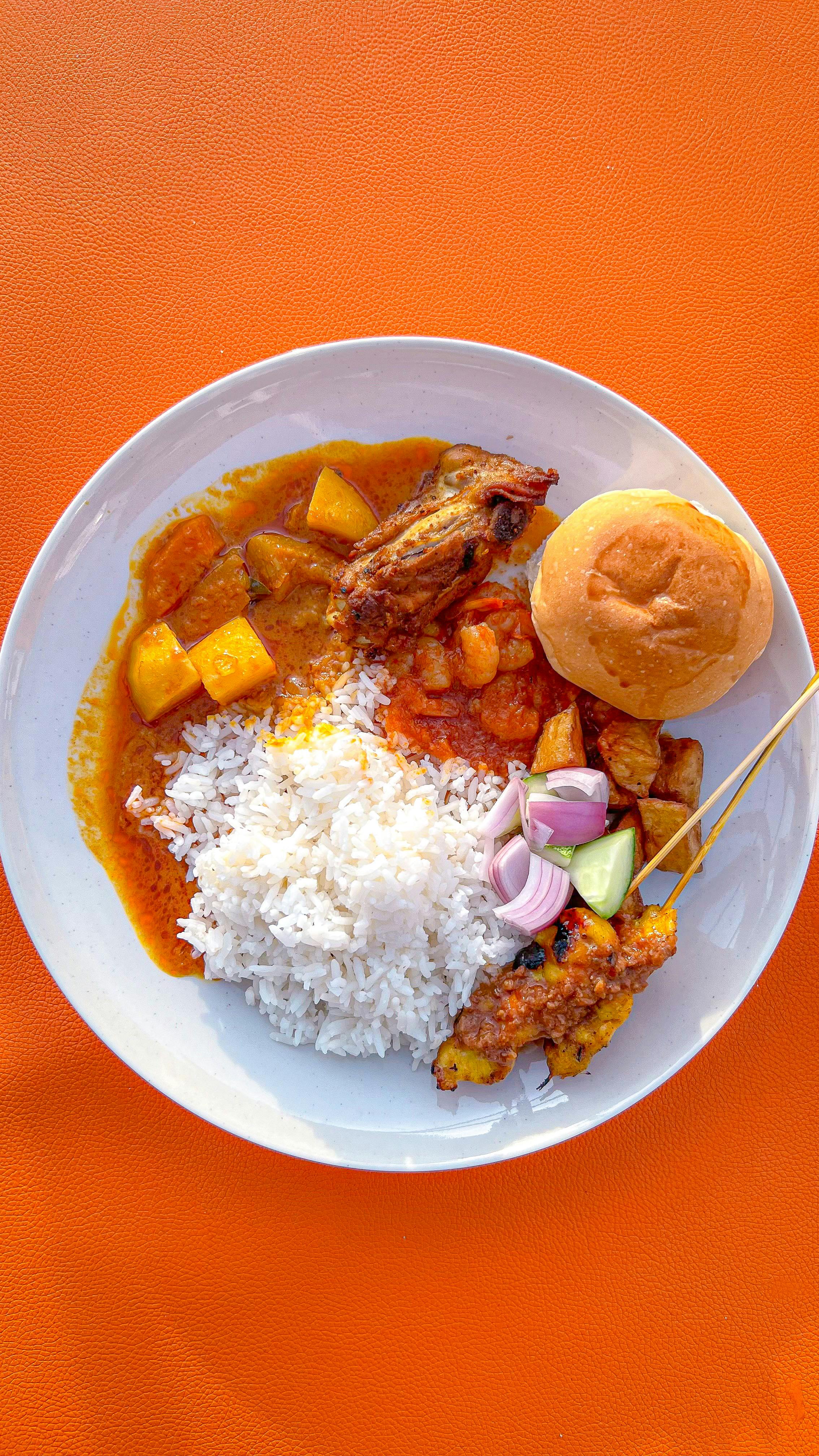 Mixed Rice Meal With Assorted Sides