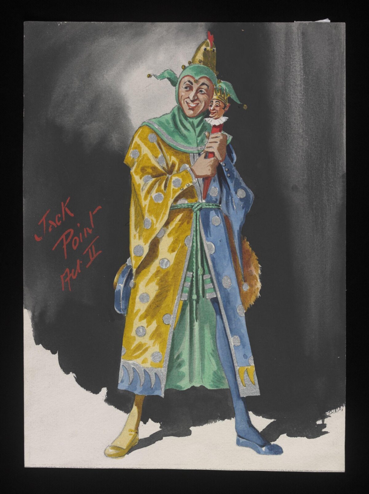 Jack Point Act II Costume Sketch