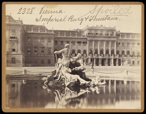 Vienna Imperial Burg Fountain