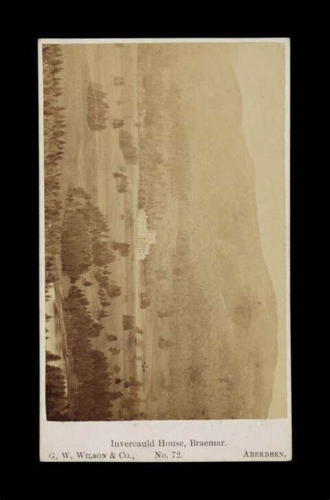 Invercauld House Braemar Vintage View