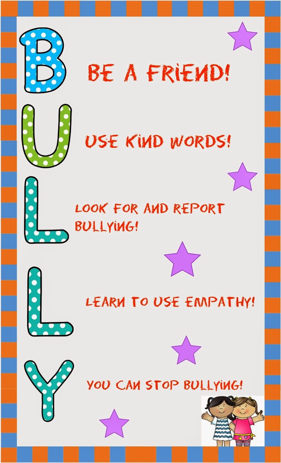 Anti-Bullying Awareness Poster