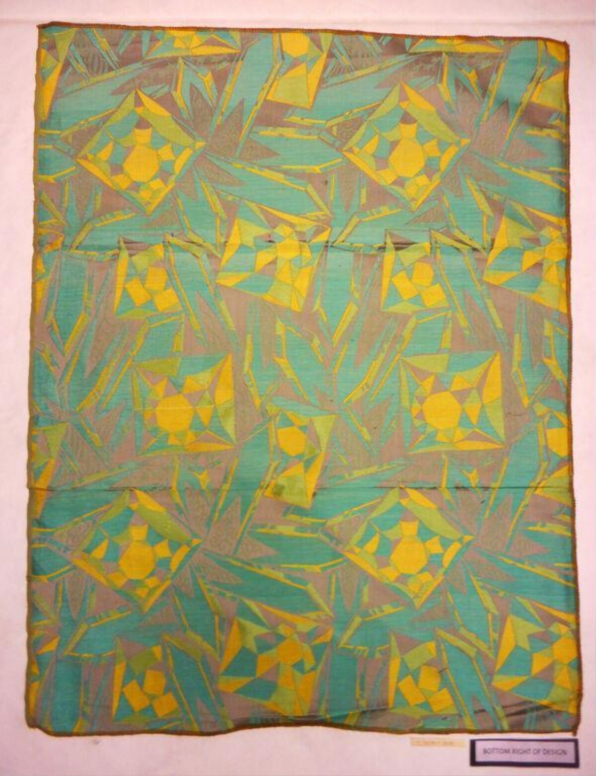 Abstract Geometric Pattern Textile