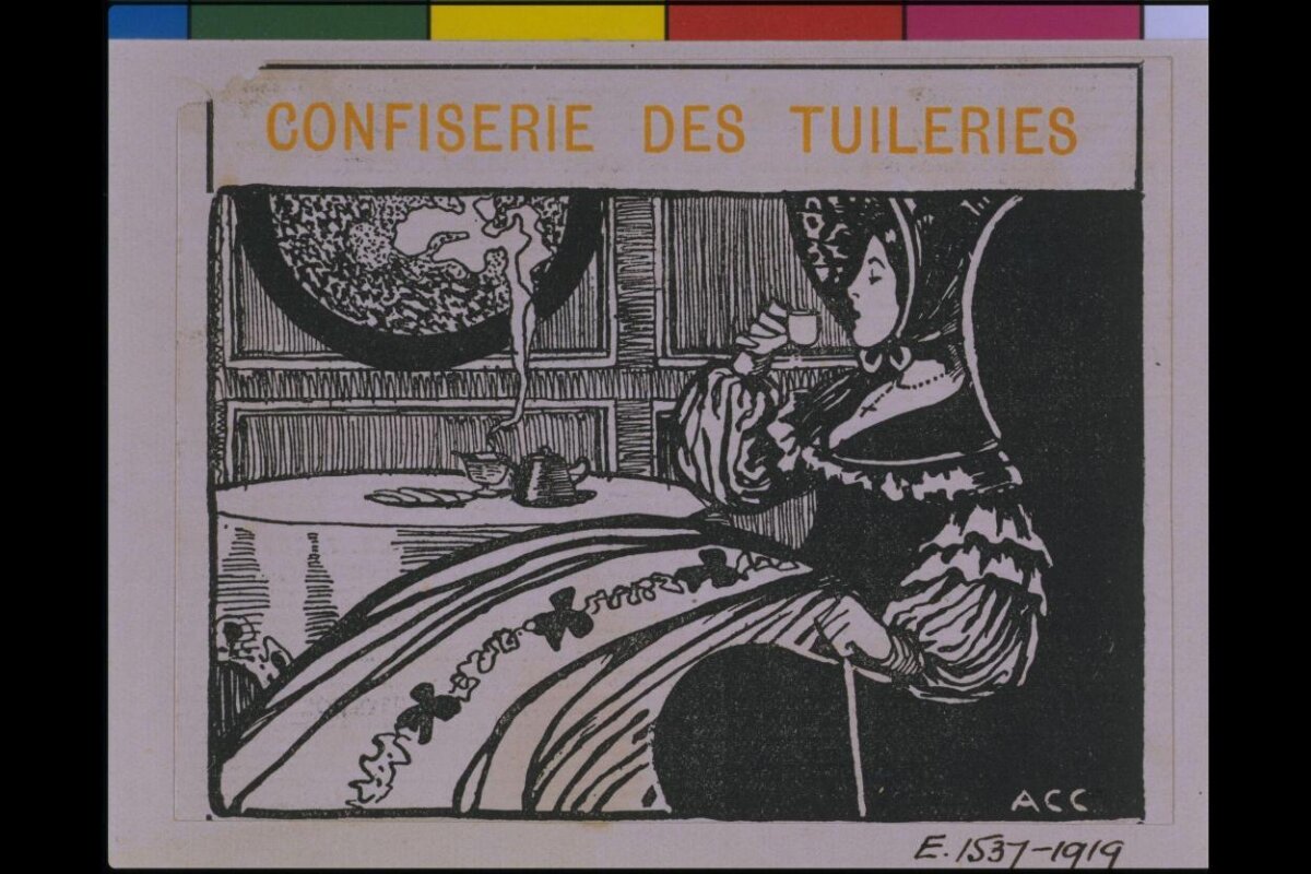 Confiserie des Tuileries Vintage Ad