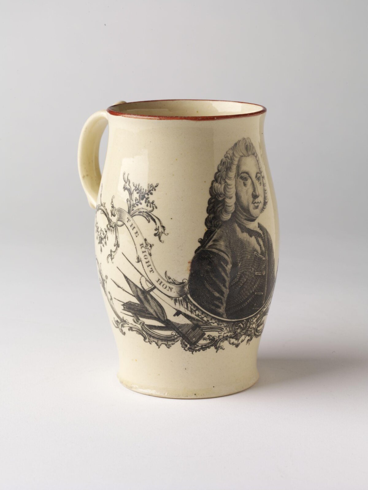 Antique Portrait Printed Ceramic Mug