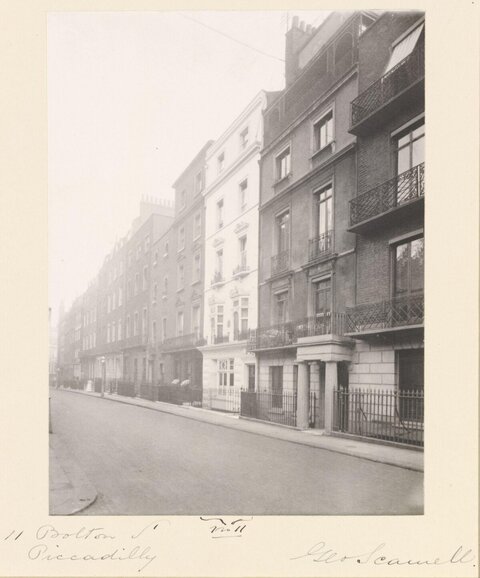 Vintage Bolton Street Piccadilly View