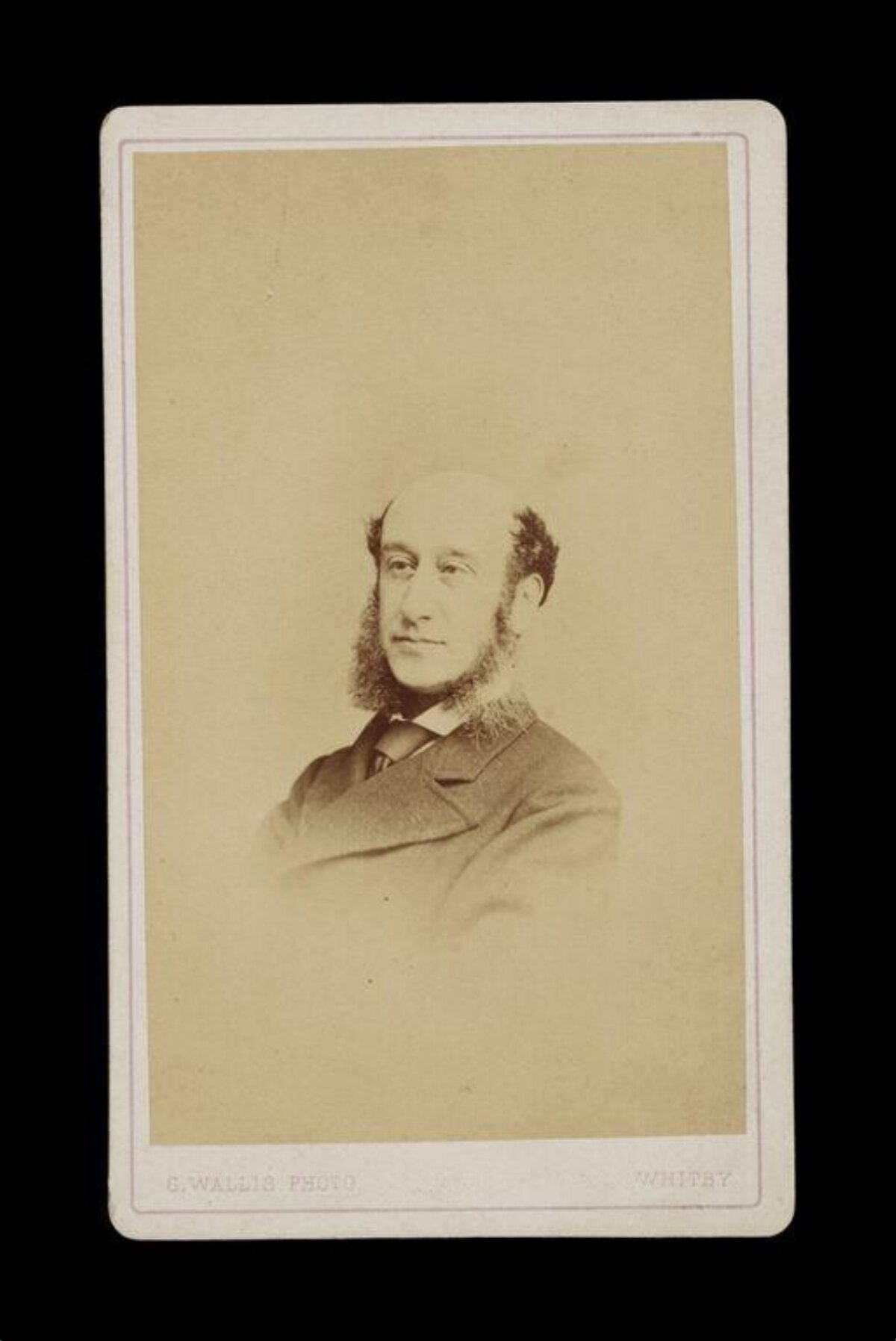 Vintage Portrait of a Victorian Man