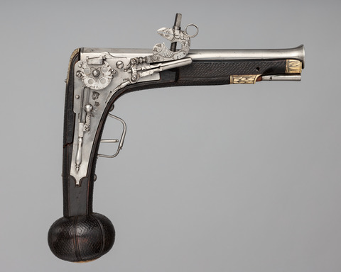 Ornate Antique Muzzleloading Pistol