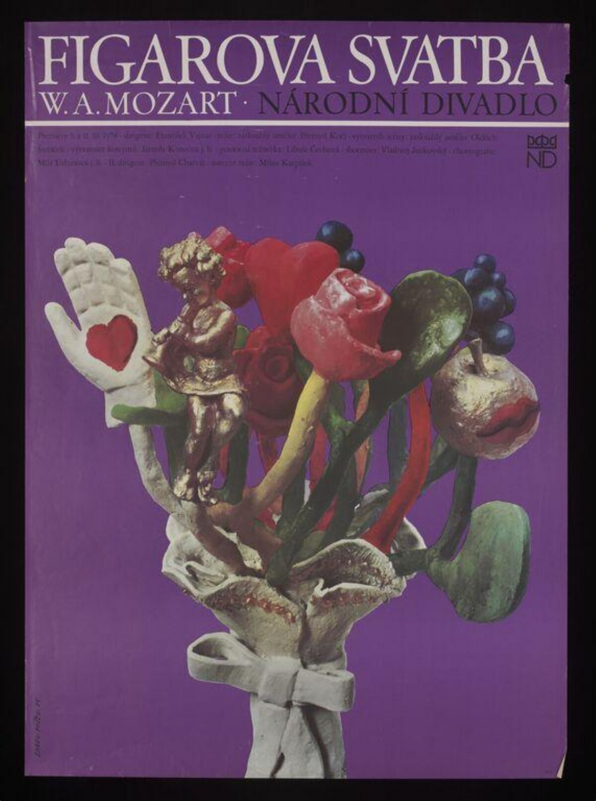 Mozart Figaro's Wedding Opera Poster
