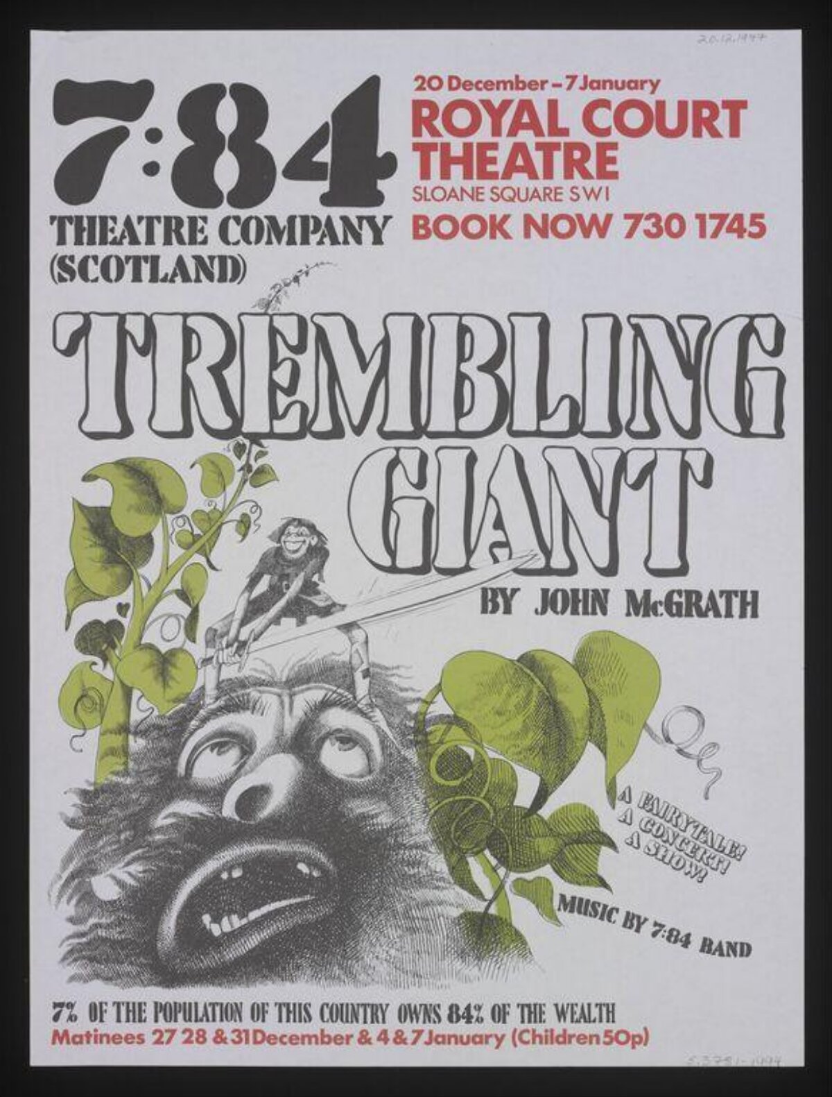 Trembling Giant Theatre Play Poster