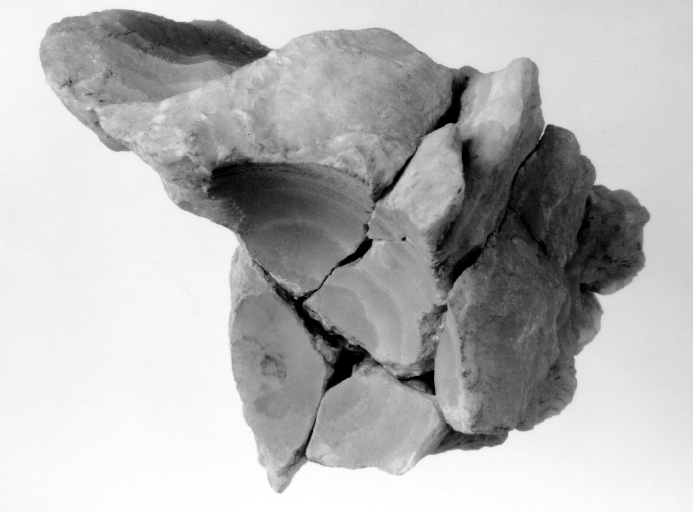 Fractured Nodular Agate Rock