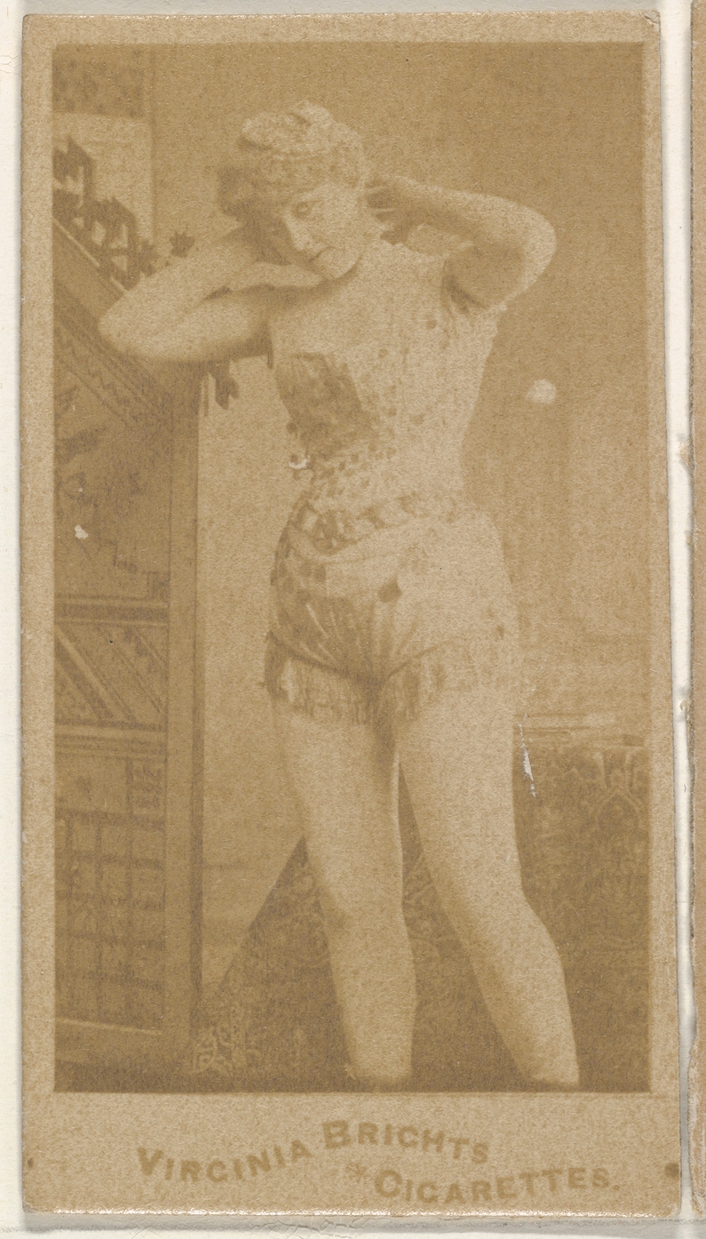 Vintage Virginia Brights Cigarette Card