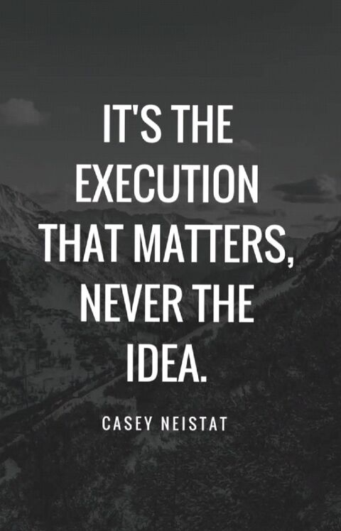 Casey Neistat Execution Quote