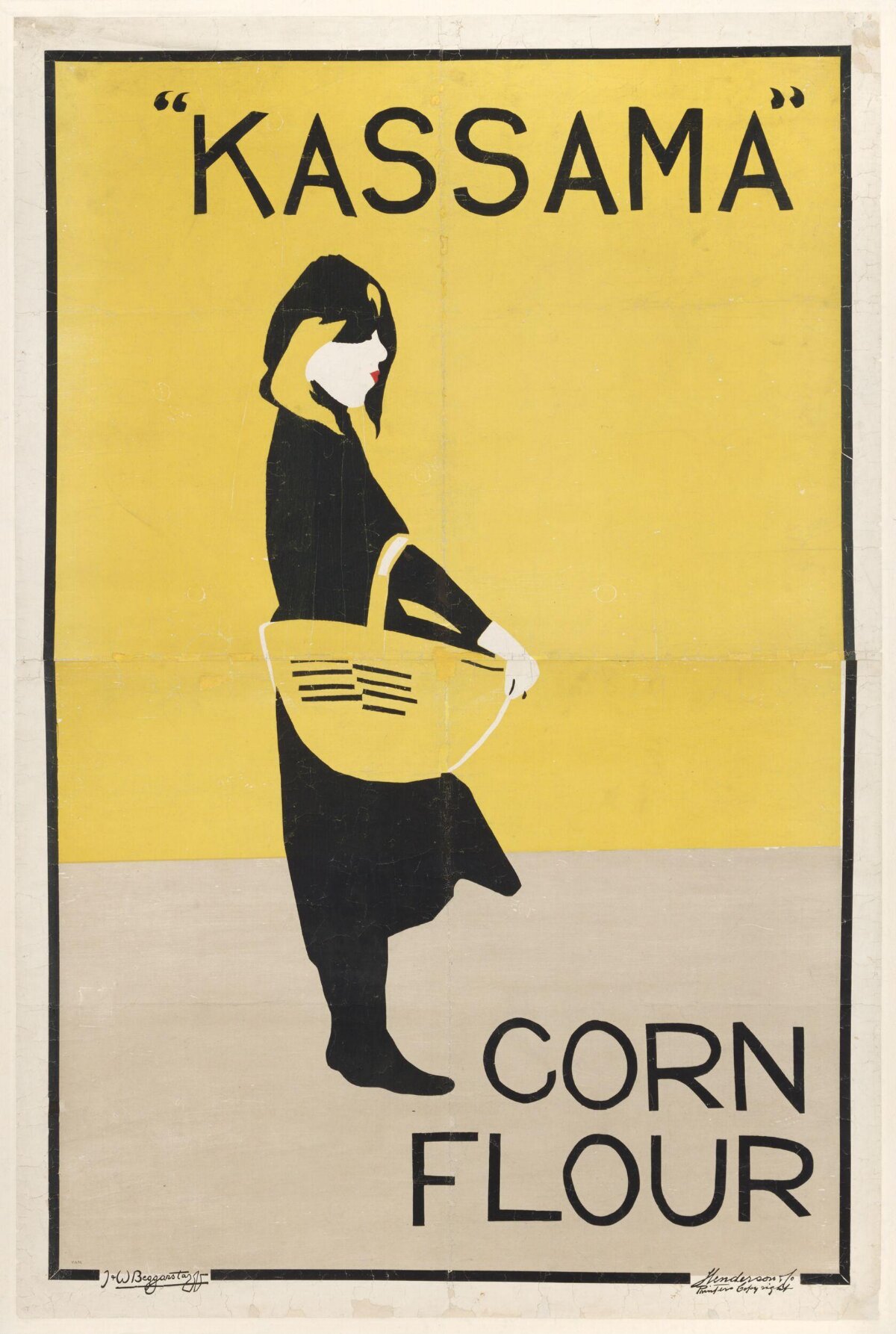 Vintage Kassama Corn Flour Advertisement