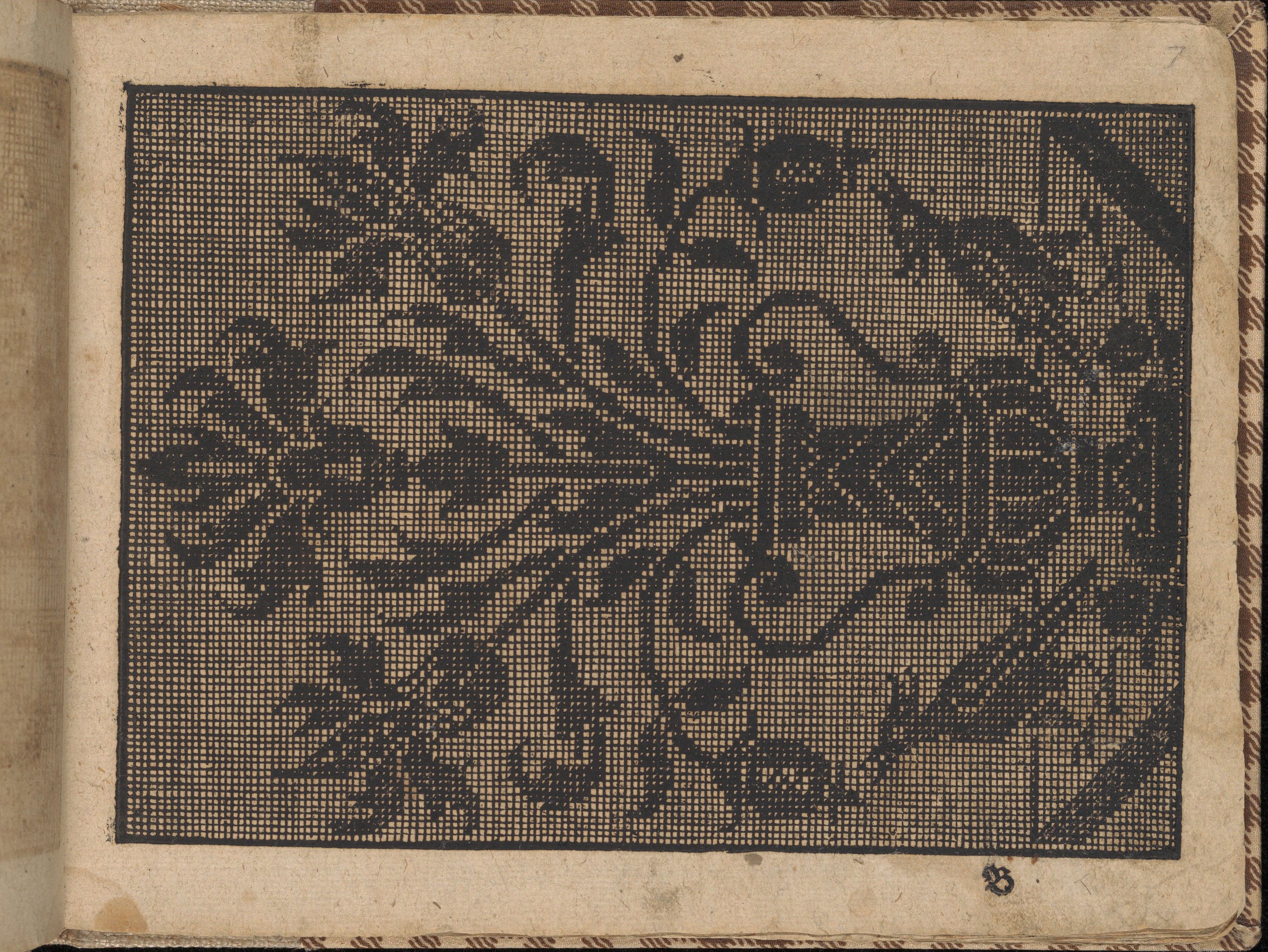 Vintage Floral Cross-Stitch Pattern