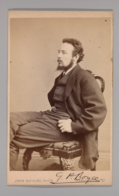 Carte de Visite Portrait of G. P. Boyce