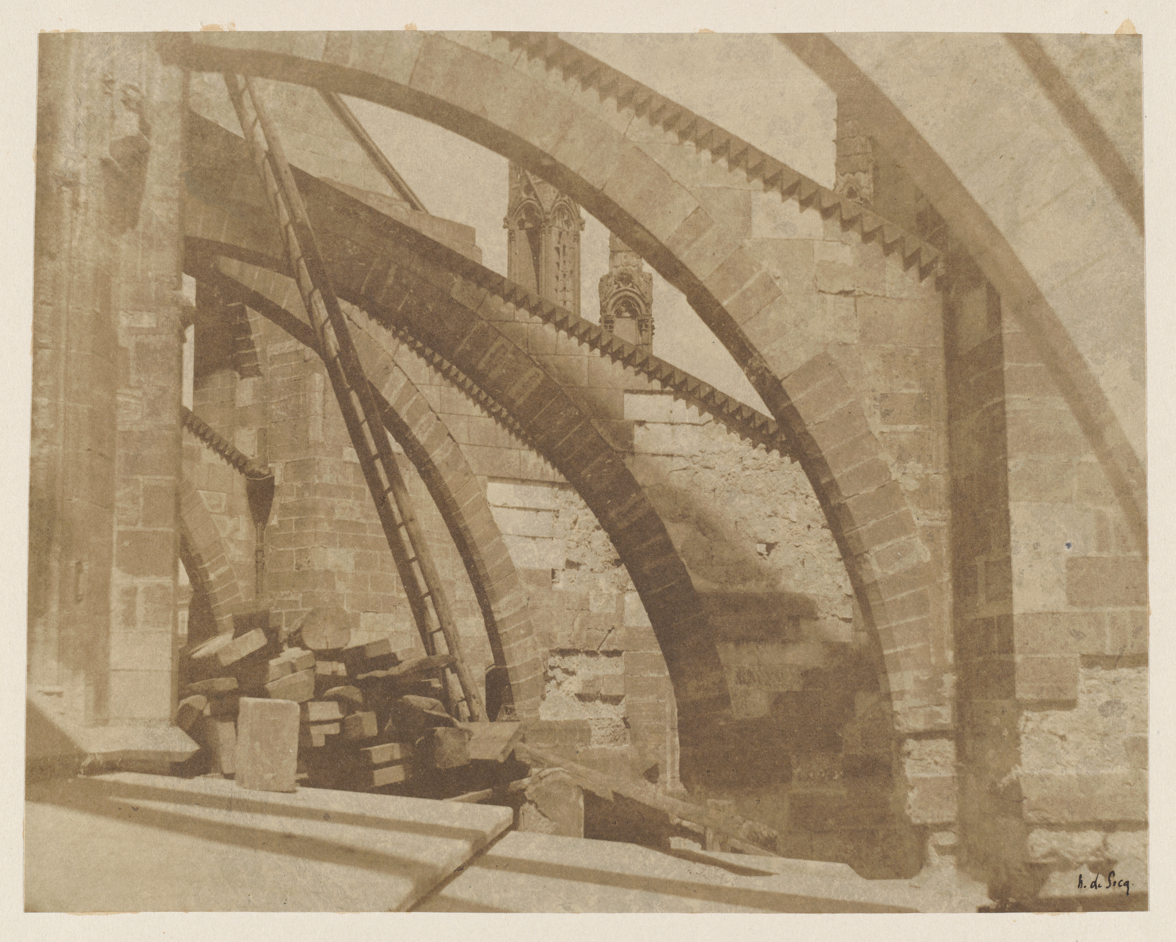 Gothic Cathedral Stone Arches