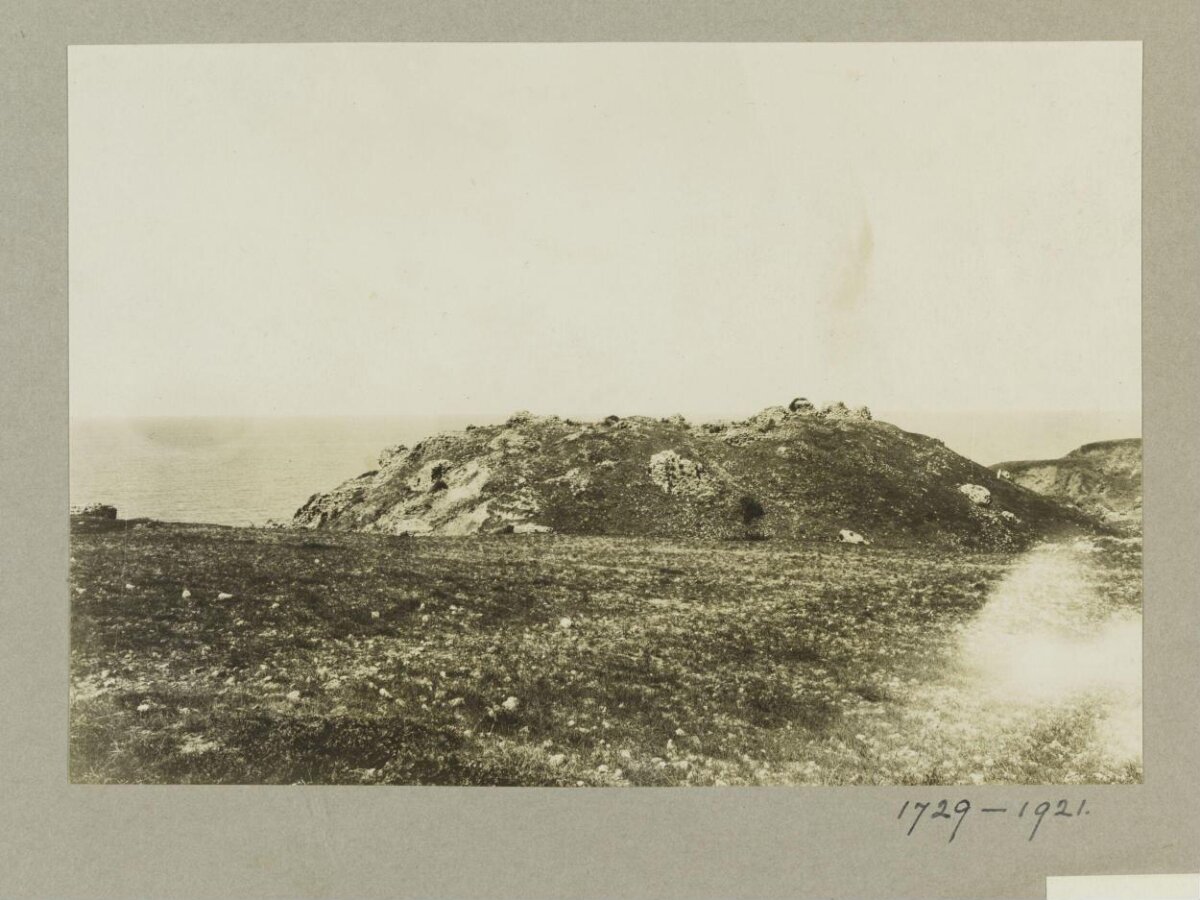 Vintage Coastal Headland Landscape
