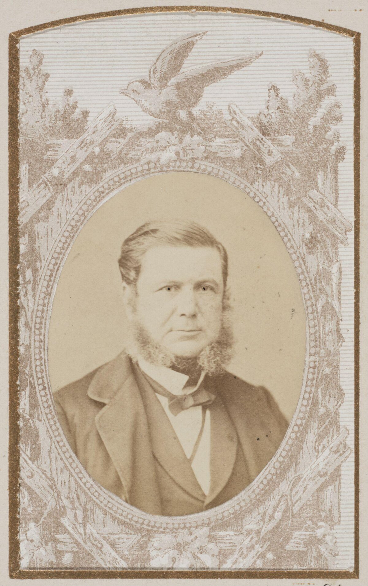 Vintage Portrait of a Bearded Gentleman